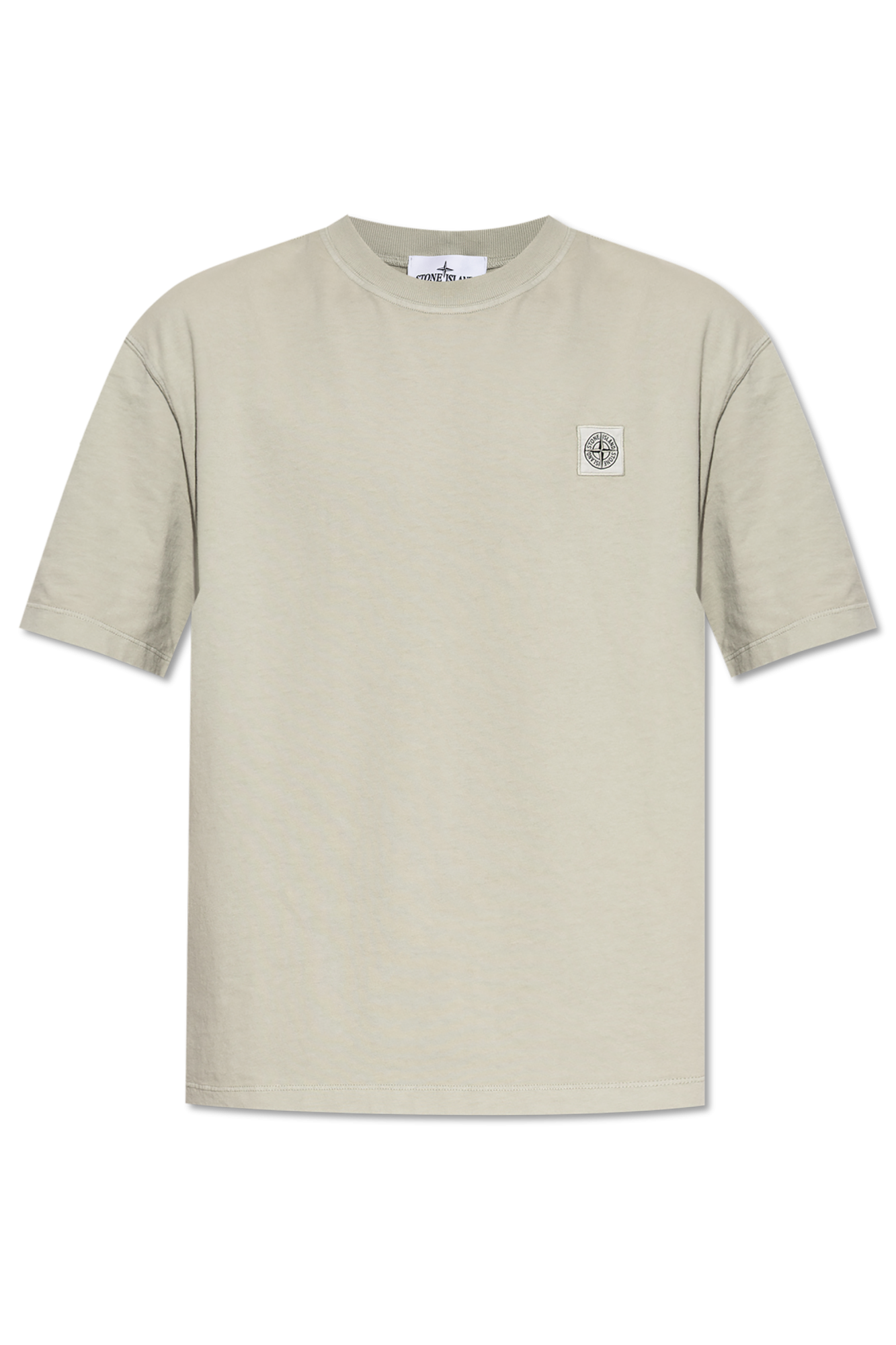 Tシャツ・カットソー STONE  TSHIRT (S152100025S0115) Grey T-shirt with logo Stone Island - Vitkac AS
